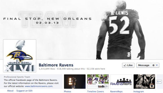 Ravens Facebook